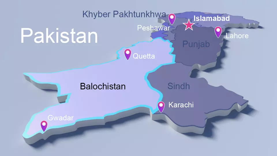 Pakistan Map